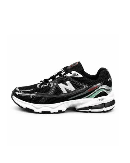 کفش کتانی مردانه مدل نیوبالانس مشکی سفید New BALANCE 740