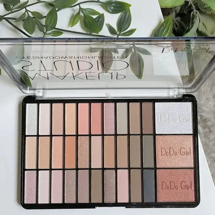 پالت سایه چشم و هایلایتر دودو گرل مدل Makeup Studio