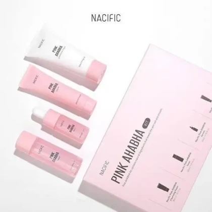ست مراقبت پوستی Pink AHA BHA Kit ناسیفیک
