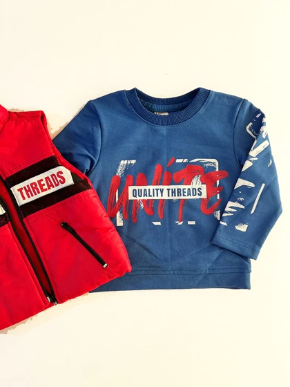 ست بلوز و پافر کوالیتی ترک 1 تا 4 سال 20002