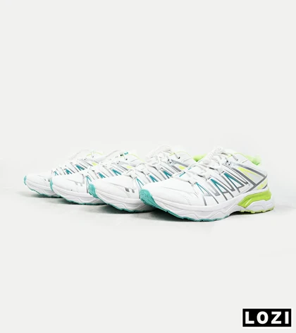 کفش کتانی سفید سبز سالومون Salomon X ULTRA