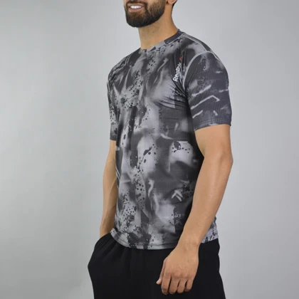 تیشرت ورزشی مردانه ریباک مدل GMS-3G1317 طوسی