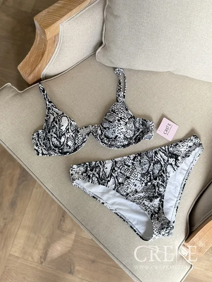 بیکینی طرح پوست ماری