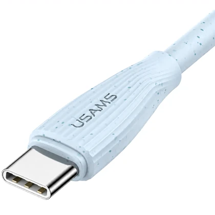 کابل شارژ دو سر تایپ سی یوسامز USAMS مدل SJ716 توان 60 وات 1 متر