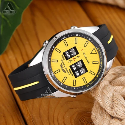 ساعت تی انجین اسپرت T-Engine Drum Roller 3905