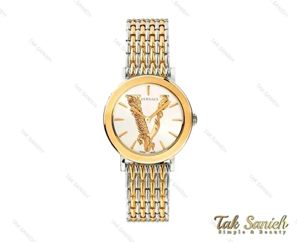ساعت ورساچه Virtus زنانه سیلور طلایی Versace-3988-L
