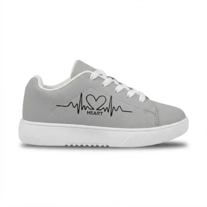 کفش کتانی ونس مدل Heart طوسی کد 295789