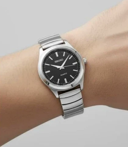 ساعت مچی مردانه سیکو اورجینال بند اجری اصلی ضداب رنگ ثابت SEIKO