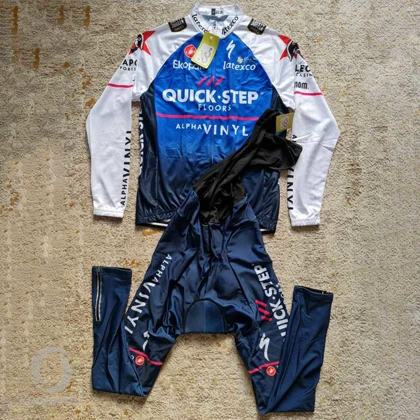 ست لباس دوچرخه سواری پد دار QUICK STEP