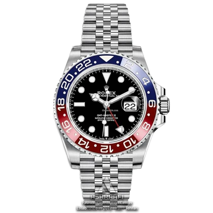 رولکس جی ام تی مستر طرح پپسی ROLEX Gmt-Master II-Pepsi