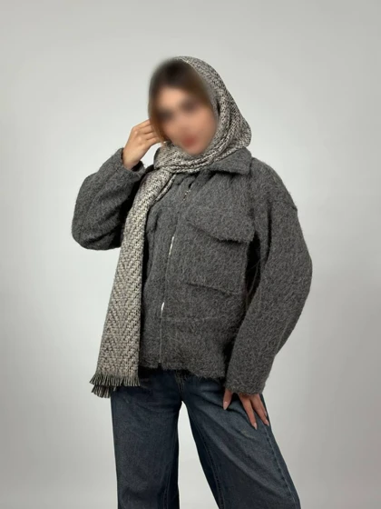 شکت زیپی مدل نوژین کد 40190