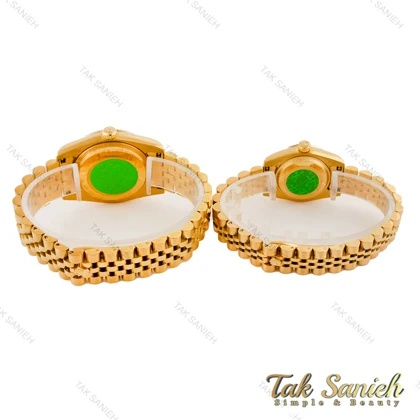 ساعت ست رولکس طلایی صفحه سبز Rolex-4518-S