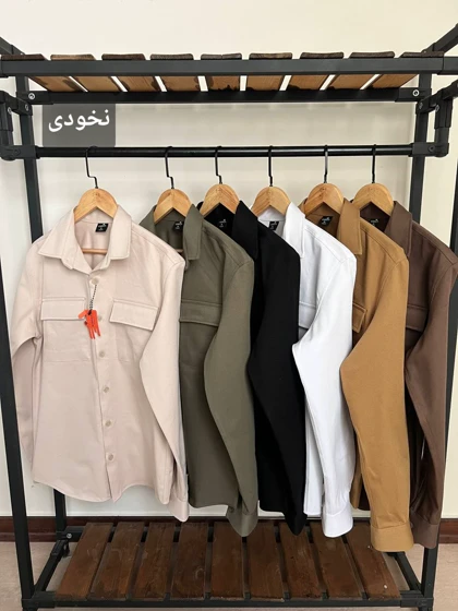 پیراهن کتان دوجیب 2616