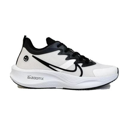 کتانی اسپرت بزرگپا مردانه مدل نایک زوم لبخند Nike zoom رنگ سفید کد 51358