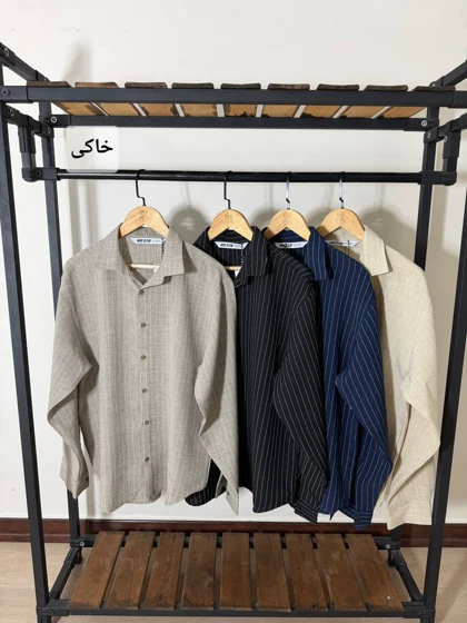 پیراهن راه راه مردانه2612