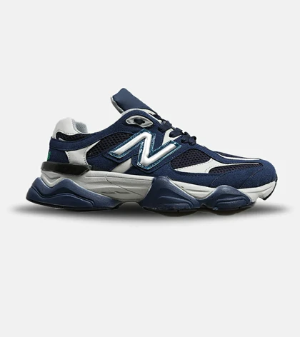 کفش کتانی مردانه سرمه ای سفید NEW BALANCE 9060