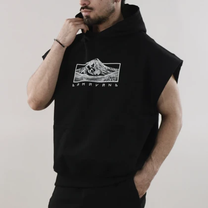 هودی وست اسپرت ایران مدل Persian Power-4M1348 مشکی