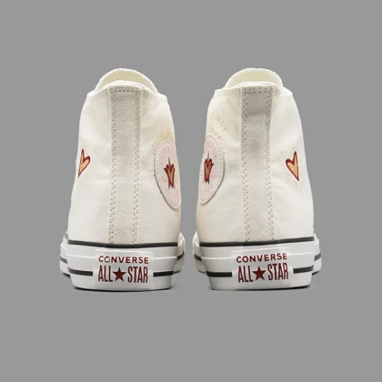 کانورس قلبی وینتیج ساق‌دار Converse Classic Hearts Vintage Hightop