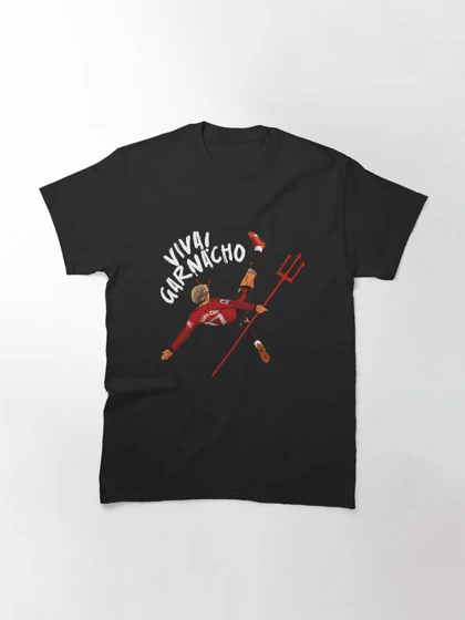 تیشرت ورزشی منچستریونایتد | تیشرت Manchester United F.C طرح Alejandro Garnacho Bicycle kick کد 146015