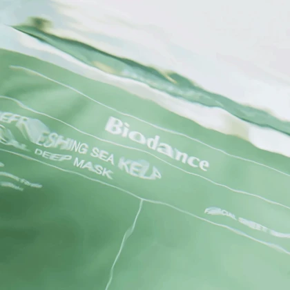 ماسک ورقه ای بایودنس Biodance مدل Sea Kelp با بافت هیدروژلی