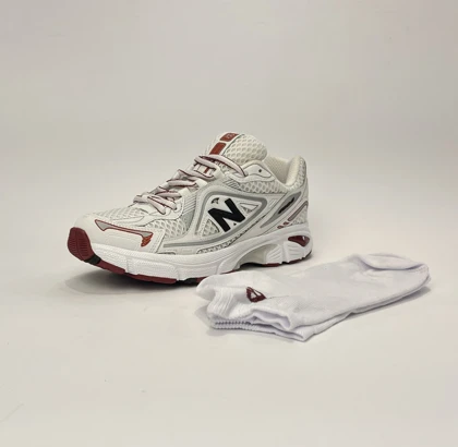 کتانی ورزشی نیوبالانس 1064 سفید قرمز