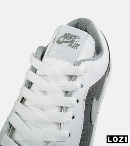 کفش کتانی مردانه و زنانه طوسی سفید NIKE jordan 1 مدل 8794