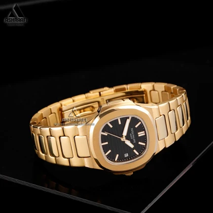 ساعت زنانه پتک فیلیپ طلایی Patek Philippe Nautilus GK2