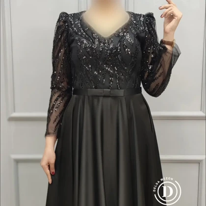 پیراهن بلند تیارا 7093