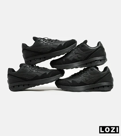کفش کتانی مردانه مشکی ASICS gel extreme 33