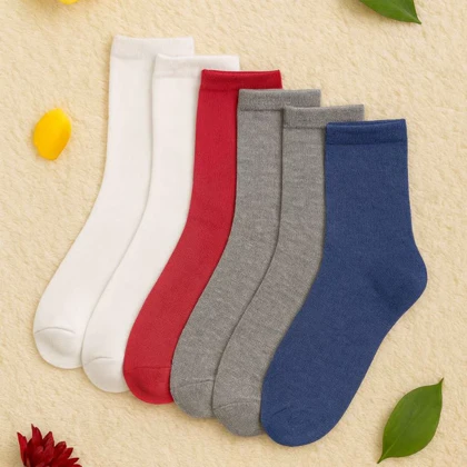 جوراب زنانه اسمارا کد Z-TD32 مجموعه 7 عددی