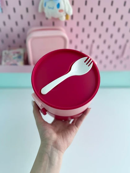 ظرف غذای خرسی دو طبقه -353