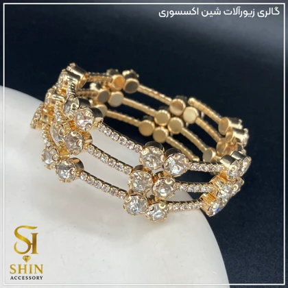 دستبند جواهری کد dzj07