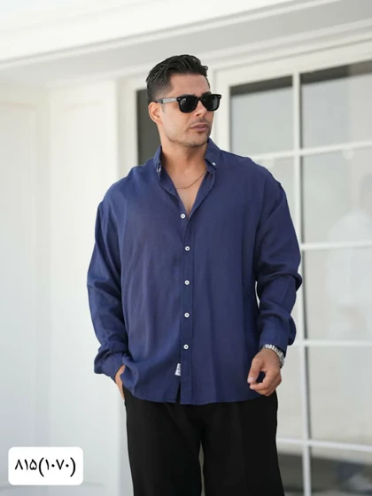 پیراهن مردانه لینن1070mc