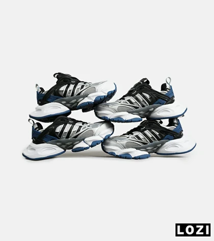 کفش کتانی مردانه و زنانه سفید مشکی آبی ADIDAS performance x9000l4 مدل 7035