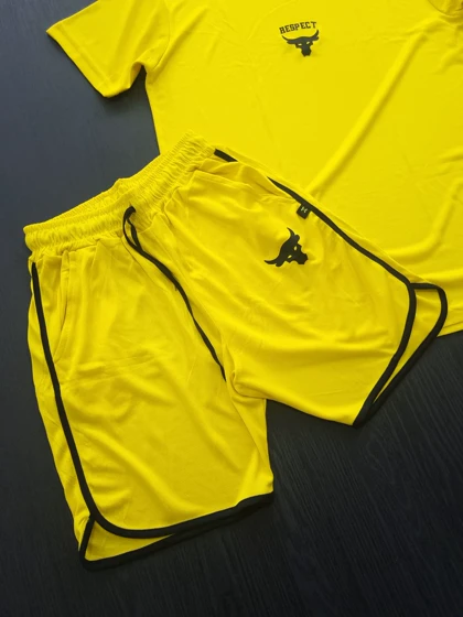 ست تیشرت و شلوارک اقتصادی راک