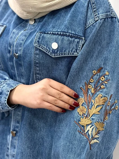 کت جین گلدوزی آیسو نادیا