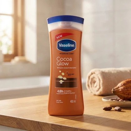 لوسیون بدن وازلین Vaseline مدل 400ml)Cocoa Glow)