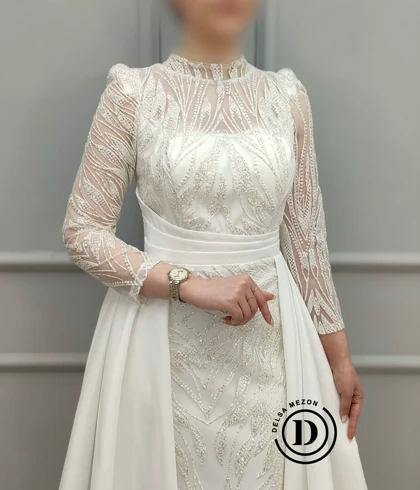 پیراهن بلند یگانه 7028