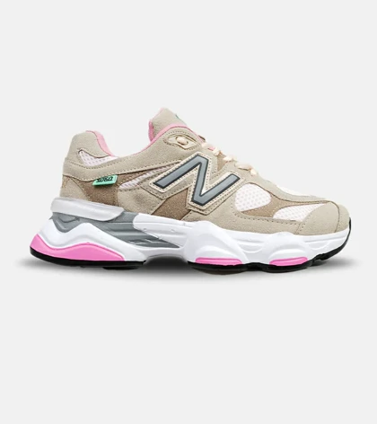کفش کتانی زنانه کرم صورتی NEW BALANCE 9060