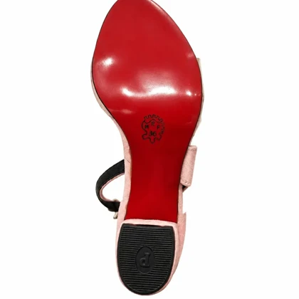 صندل پاشنه‌دار زنانه مدل Block Heel Sandals