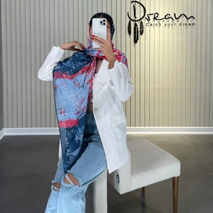 روسری طرح دار