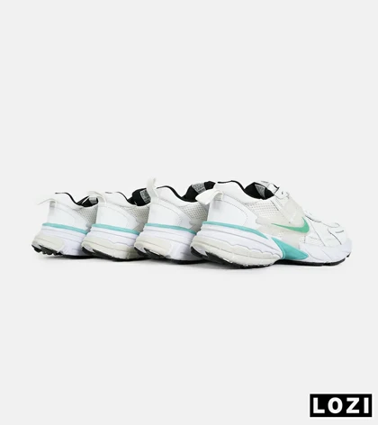 کفش کتانی مردانه و زنانه سفید سبز Nike cushlon