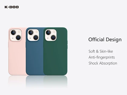 قاب محافظ سیلیکونی آیفون 14 پلاس Kzdoo iphone 14 Plus iCoat Silicone Case