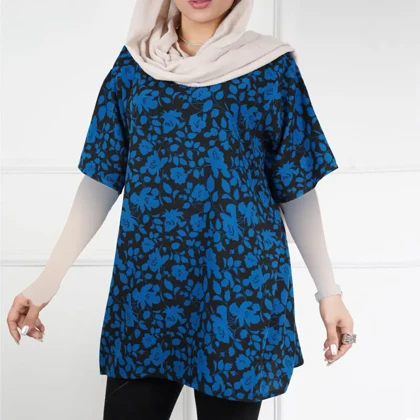 بلوز نخی مریم گلی 3059