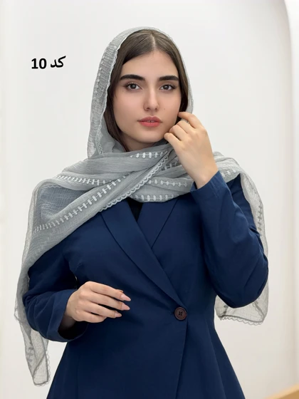 6574-شال حریر آلما