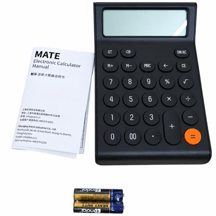 ماشین حساب رومیزی کاکو KACO مدل MATE K1429 دوازده رقمی
