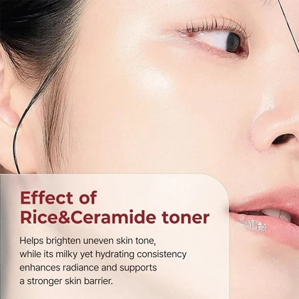 تونر برنج روشن‌کننده صورت ملاکسین Dr.Melaxin مدل Peel Shot Glow Rice