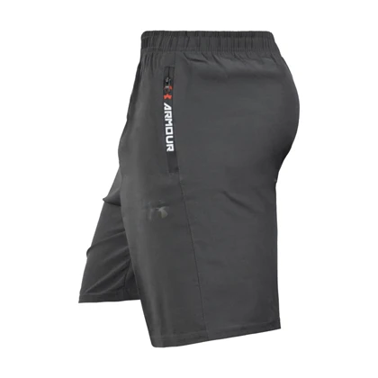 شلوارک ورزشی مردانه آندر آرمور مدل HeatGear-2205 طوسی تیره