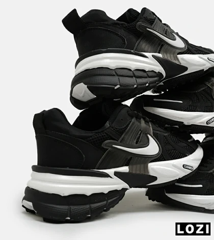 کفش کتانی مردانه و زنانه مشکی Nike cushlon مدل 5189