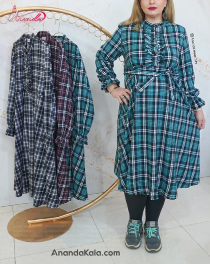 پیراهن بارداری پشمی درین